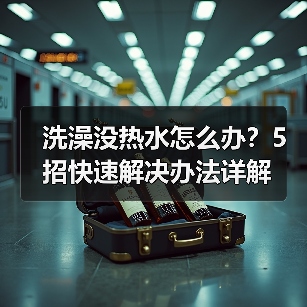 洗澡没热水怎么办？5招快速解决办法详解（图2）