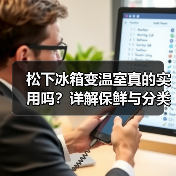 松下冰箱变温室真的实用吗？详解保鲜与分类优势（图3）