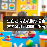 全自动洗衣机脱水噪音大怎么办？原因与解决方法（图1）