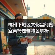 杭州下城区文化宫阅览室桌椅定制特色解析（图1）