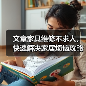 文章家具维修不求人，快速解决家居烦恼攻略大公开（图1）
