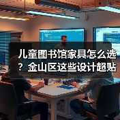 儿童图书馆家具怎么选？金山区这些设计超贴心（图2）