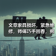 文章家具损坏，紧急维修，师傅巧手回春，揭秘家居修复秘诀（图2）