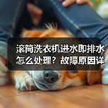 滚筒洗衣机进水即排水怎么处理？故障原因详解（图4）