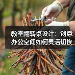教室翻转桌设计：创意办公空间如何灵活切换？（图4）