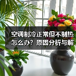 空调制冷正常但不制热怎么办？原因分析与解决方法（图1）
