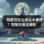 档案馆怎么选实木桌椅？定制方案全解析（图2）