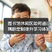 图书馆休闲区如何通过隔断定制提升学习体验？（图2）