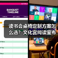 读书会桌椅定制方案怎么选？文化宫阅读室布局全解析（图4）