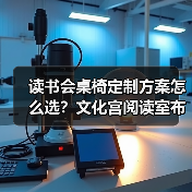 读书会桌椅定制方案怎么选？文化宫阅读室布局全解析（图2）