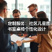 定制服务：社区儿童图书室桌椅个性化设计（图3）