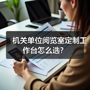 机关单位阅览室定制工作台怎么选？（图3）