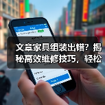 文章家具组装出错？揭秘高效维修技巧，轻松还原完美家居！（图1）