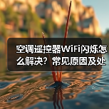 空调遥控器WiFi闪烁怎么解决？常见原因及处理办法（图1）