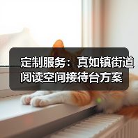 定制服务：真如镇街道阅读空间接待台方案（图3）